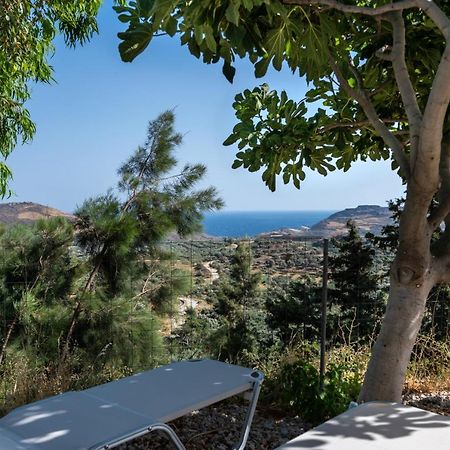 Vrisidia Cottage - Nature, Seaview & Relax Plakias Eksteriør billede